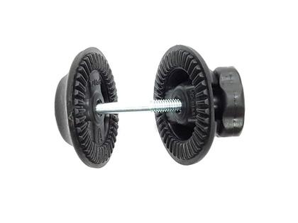 Imagem de Kit De Reposição plástica c/2 cm P/apoio,suporte De Teclado Em X,racks,mesas