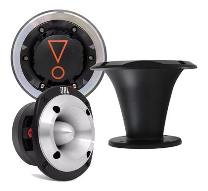 Imagem de Kit de Som Jbl Carro Driver D405x + St400 150w + Cone Preto