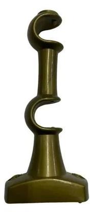 Imagem de Kit de Suporte Para Cortina Varão Simples Par Com Ponteira Duplo Reforçado 19/19mm