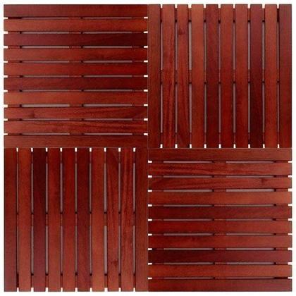 Imagem de Kit Deck em Placa de Madeira Modular 50cmx50cm com 12 Placas Madersilva