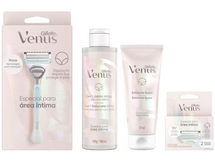 Imagem de Kit Depilação Vênus Gillette Creme Esfoliante