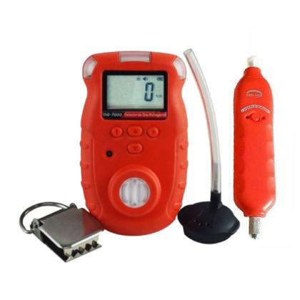 Imagem de Kit Detector Gás Hidrogênio Digital 0 A 100% Lel Dg-7000 Portátil Instrutherm Estojo Espaço Confinado Bomba Kbg-100
