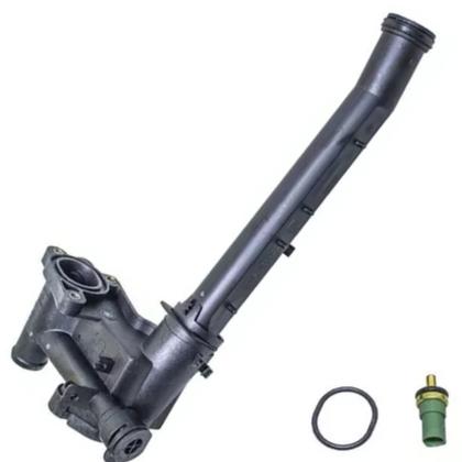 Imagem de Kit Do Cavalete De Distribuiçao De Agua - Carcaça / Tampa Tubo / Valvula / Sensor - 80º+- - Gol G4 2005 A 2008 / Parati G3 2002 A 2004 - 087238B