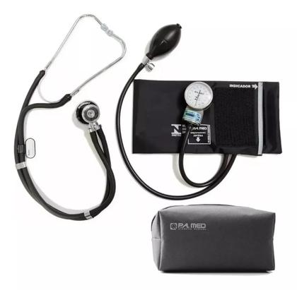 Imagem de Kit Enfermagem Aparelho De Medir Pressão E Esteto Duplo