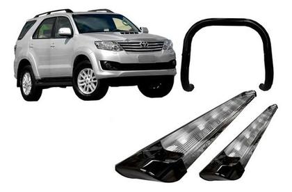 Imagem de Kit Estribo Perso quebra Mato S/ Barra Preto Sw4 Até 2015