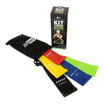 Imagem de Kit Faixas Elásticas Thera Bands para Exercícios