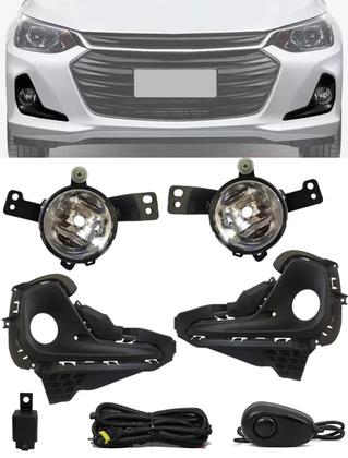 Imagem de Kit Farol De Milha Neblina Chevrolet Onix Plus Sedan 2020