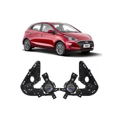Imagem de Kit Farol Neblina Milha Hyundai HB20 2020 / 2022 C/ Módulo liga Automático