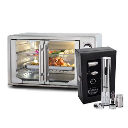 Imagem de Kit Forno e Fryer French Door com Kit para Vinho Oster