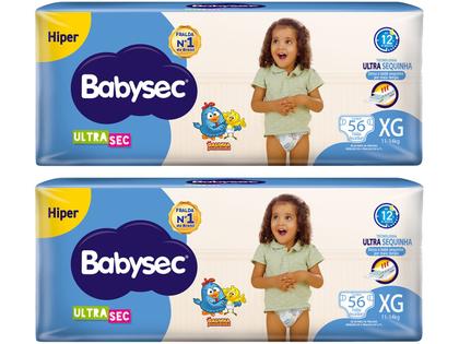 Imagem de Kit Fraldas Babysec Ultrasec Galinha Pintadinha