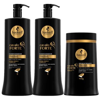 Imagem de Kit Haskell Cavalo Forte 2 Cond + Másc