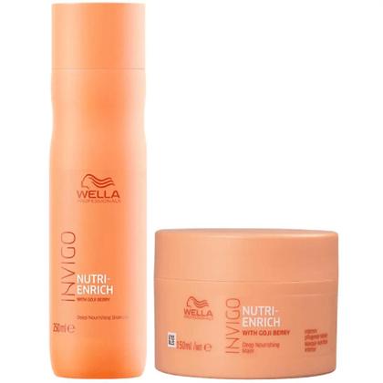 Imagem de Kit Invigo Nutri Enrich Shampoo e Máscara  - Wella