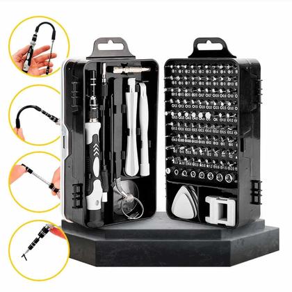 Imagem de Kit Jogo 115 Chaves Precisão Celular Fenda Phillips Torx Y