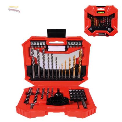 Imagem de Kit Jogo Brocas /  Bits / Serra Copo C/56 Peças - Worker