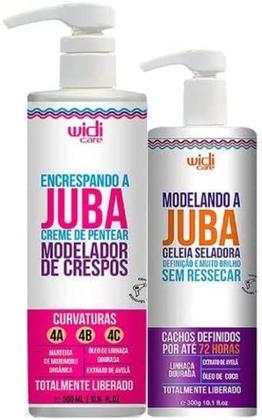 Imagem de Kit Juba Widi Care Encrespando e Geleia