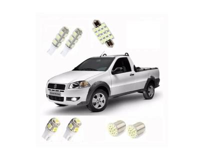 Imagem de Kit Lâmpada Led Fiat Strada 2007 2008 2009 2010 2011 2012