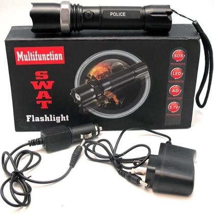 Imagem de Kit Lanterna Tática Militar Profissional - Swat Police