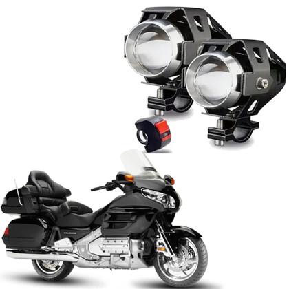 Imagem de Kit Led Farol Milha Moto Honda GL 1800 1993 a 2012 U5