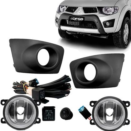 Imagem de Kit Milha L200 Triton 2011 2012 2013 C/chicote universal Fpi