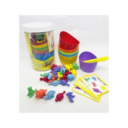 Imagem de Kit montessori dinossauros - materiais para brincar