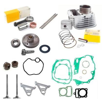 Imagem de Kit Motor HONDA Cg 125 Titan 2000 Até 2001 COMANDO VARETA