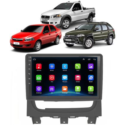 Imagem de Kit Multimidia 9" Palio Weekend Siena El Strada 2012-2020 Youtube   