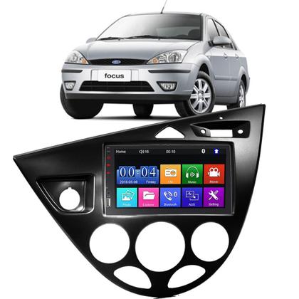 Imagem de Kit Multimídia Mp5 Focus 2001 2002 2003 2004 A 2007 2008 7 Polegadas USB SD Bluetooth