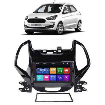 Imagem de Kit Multimídia Mp5 Ford Ka 2018 2019 2020 2021 7 Polegadas Espelhamento Android e IOS