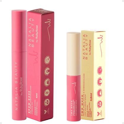 Imagem de Kit Natalia Beauty by Ruby Rose: Gel Brow Boss e Sérum Two Much