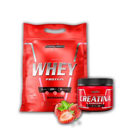 Imagem de Kit Nutri Whey 900g + Creatina 150g Pura - Integralmedica