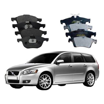 Imagem de Kit Pastilha Dianteiro Traseiro V50 Sw 2.0 2008 A 2012
