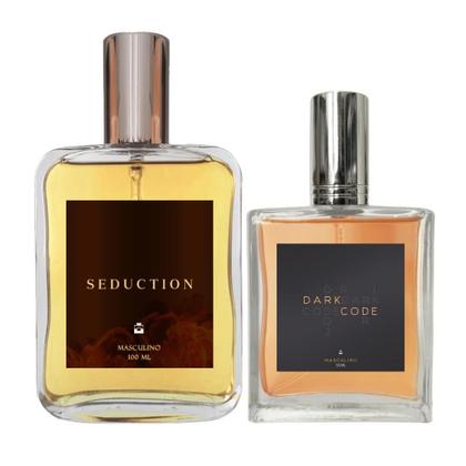 Imagem de Kit Perfume Masculino Seduction 100Ml + Dark Code 50Ml