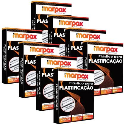 Imagem de Kit Plastificação Polaseal Crachá 59x86x0,05mm 800 uni