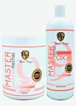 Imagem de Kit Pó Descolorante RP Master Mechas + OX 30 Robson Peluquero