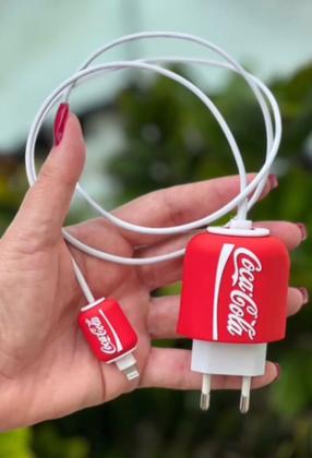 Imagem de Kit protetor de fonte mais cabo