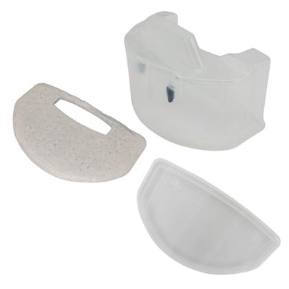 Imagem de Kit Recipiente Tampa Compatível com Robô Aspirador WAP W90 95 96 100C FW007700 FW0077699 FW007703