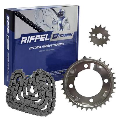 Imagem de Kit relação riffel biz 110i 2016-2023 biz125 2005-2023 91184
