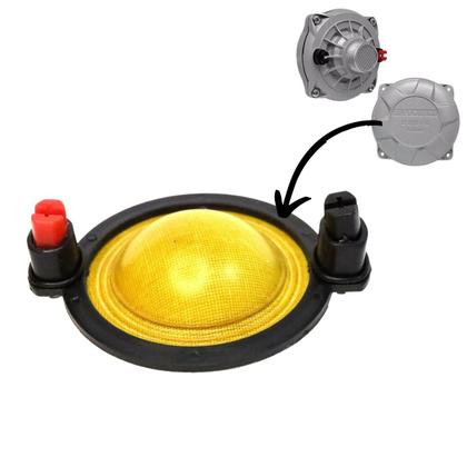 Imagem de Kit Reparo Driver Corneta D250x Compatível Selenium Jbl  100w Rms 8 Ohms Diafragma Fenólico anti Ruido Peça para reposição 