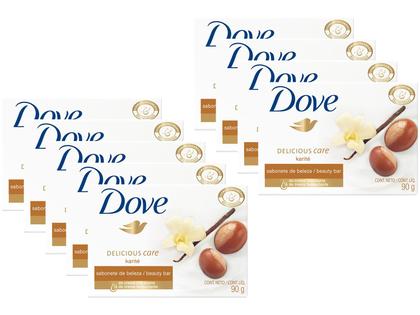 Imagem de Kit Sabonete Neutro Dove Delicious Care 9 Unidades