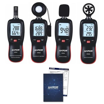 Imagem de Kit Segurança Do Trabalho Certificado De Calibração Akrom