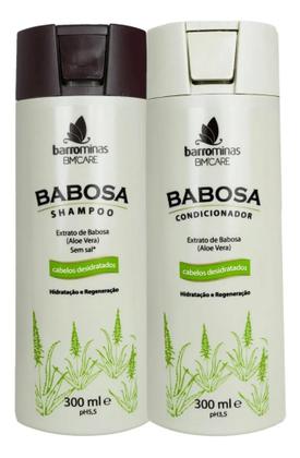 Imagem de kit sh+cond babosa barro minas 300ml cada
