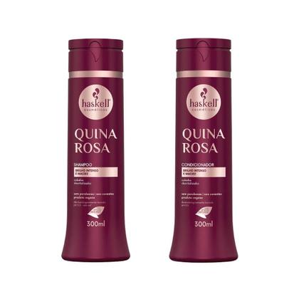 Imagem de Kit Shampoo + Condicionador 300Ml Quina Rosa