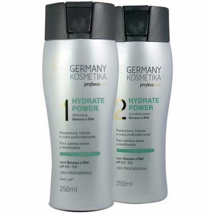 Imagem de Kit - Shampoo e Condicionador Banana e Mel Germany Kosmetika 2x250ml