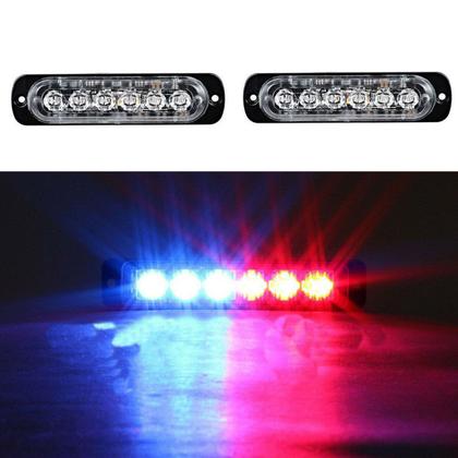 Imagem de Kit Strobo Led Type-r,  Estilo Policia, Ambulancia, Guincho