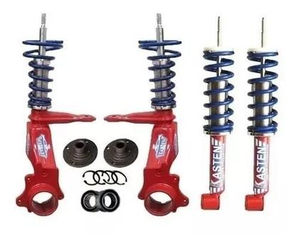 Imagem de Kit Suspensão Rosca Regulavel Gol Quadrado Roda 13/14/15/16