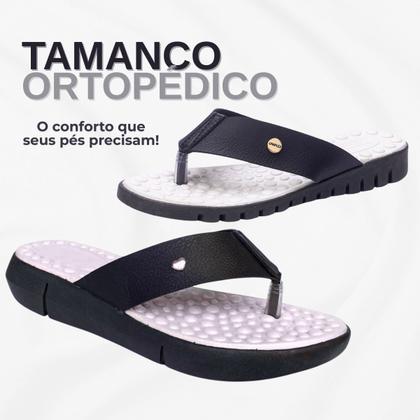 Imagem de Kit Tamanco Ortopedico Leve e Casual + Rasteirinha Uniflex