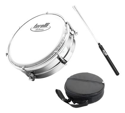 Imagem de Kit Tamborim De Alumínio 60mm Bag E Baqueta Torelli Rt107