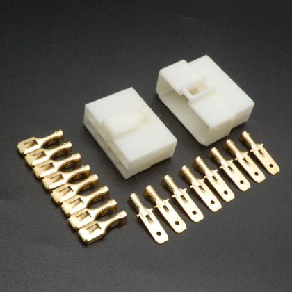 Imagem de Kit terminal conector 8 vias nylon