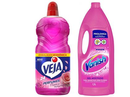 Imagem de Kit Tira Manchas Vanish Multiuso em Gel 