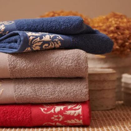 Imagem de kit Toalha Banhao LM Peter 75cm x 130cm Viena- 02 Unidades Sortido